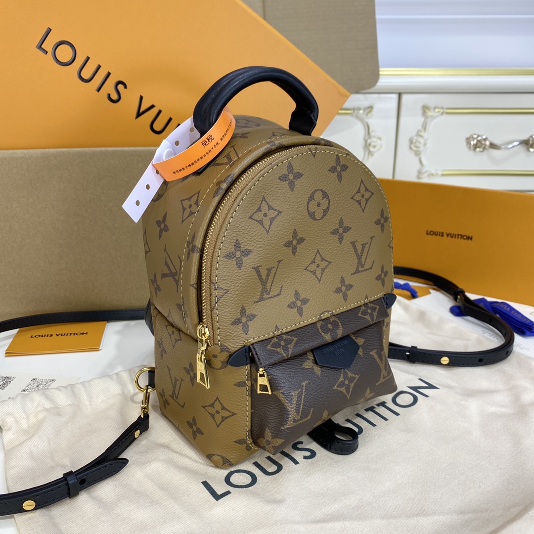 Louis Vuitton PALM SPRINGS MINI Backpack Monogram M44872